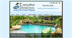 Desktop Screenshot of executiveswimmingpools.com